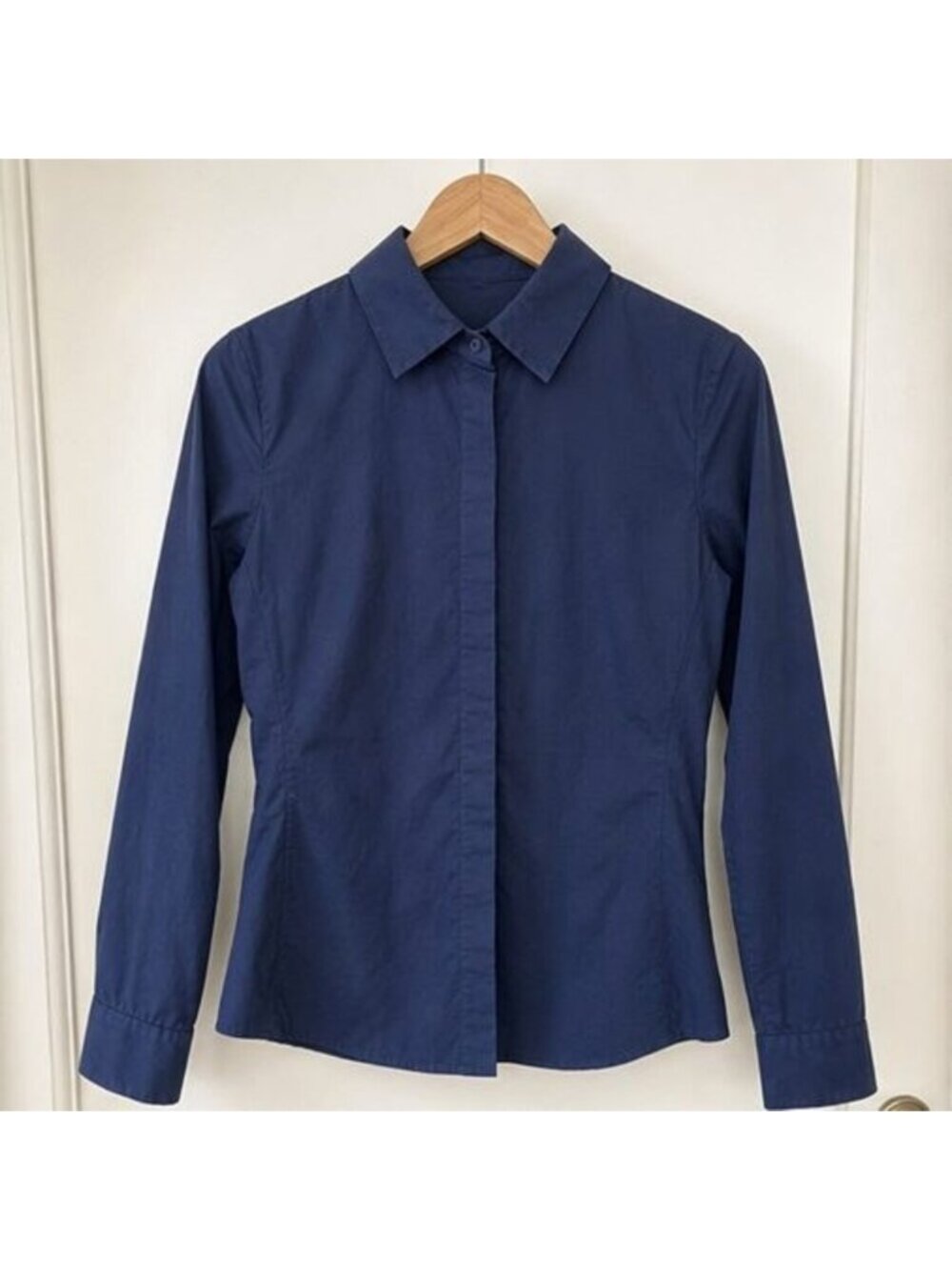 Teal Button Blouse